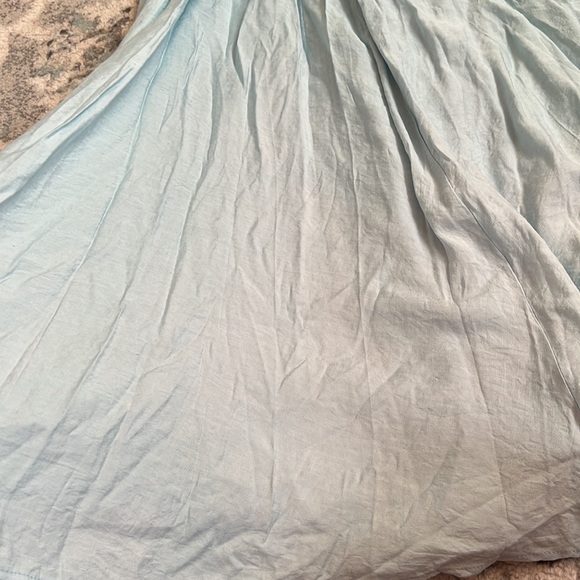 Lulus Runaway With Me Light Blue Sleeveless Lace-Up Maxi Dress - Picture 4 of 12